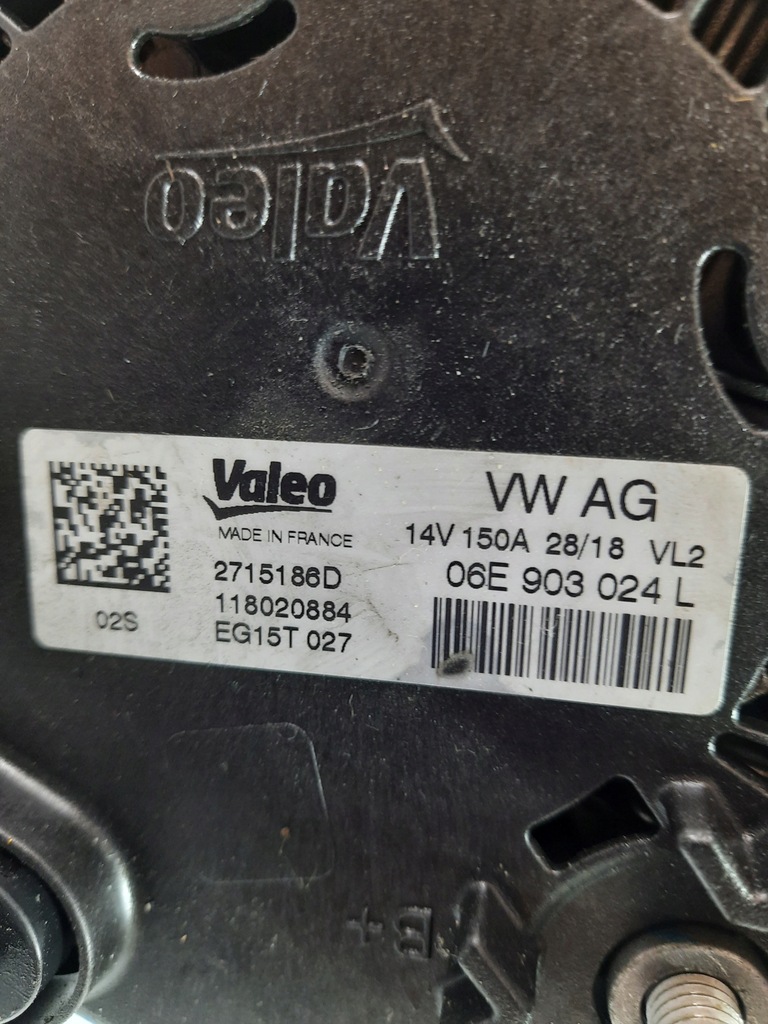 фото №10, Audi a5 s5 3.0 tfsi 18- генератор 06e903024l usa