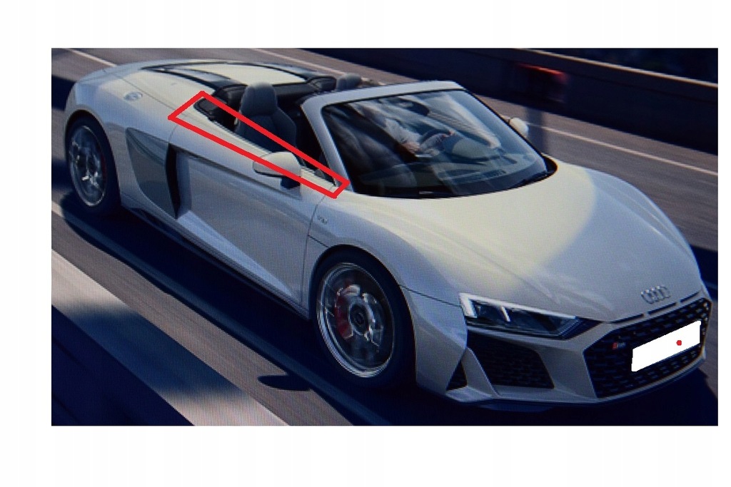 фото №2, Audi r8 4s7 spyder молдинг двері пасажир