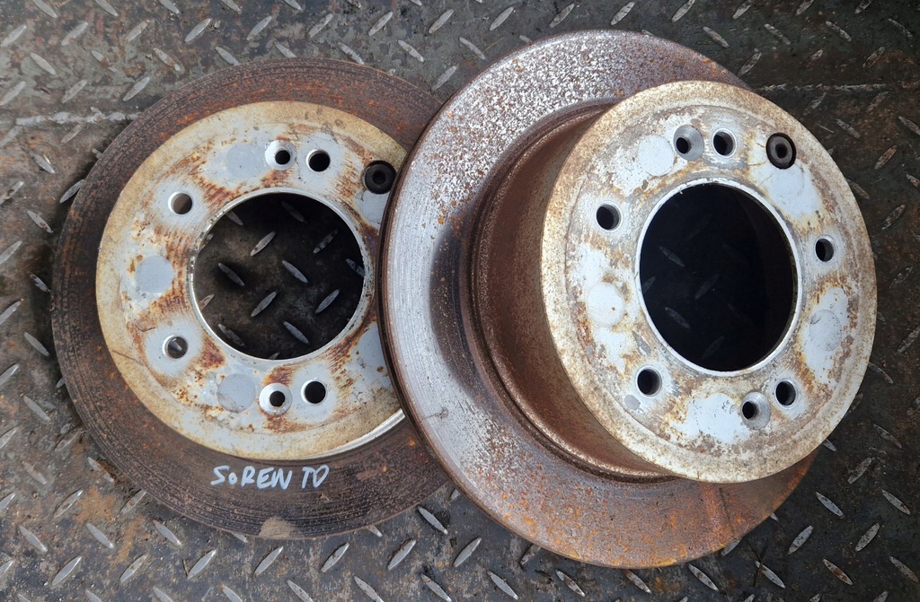 фото №1, Тормозные диски тормозные задняя kia sorento i 2.5crdi