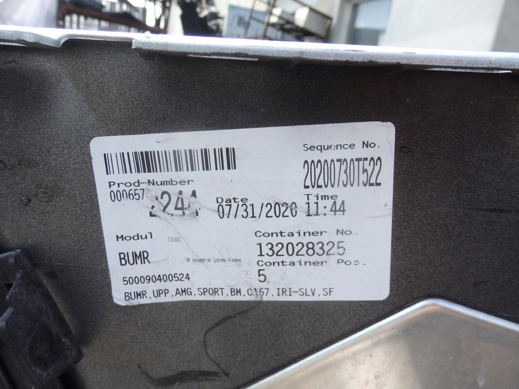 фото №13, Бампер задняя mercedes w167 amg gle coupe 2018-