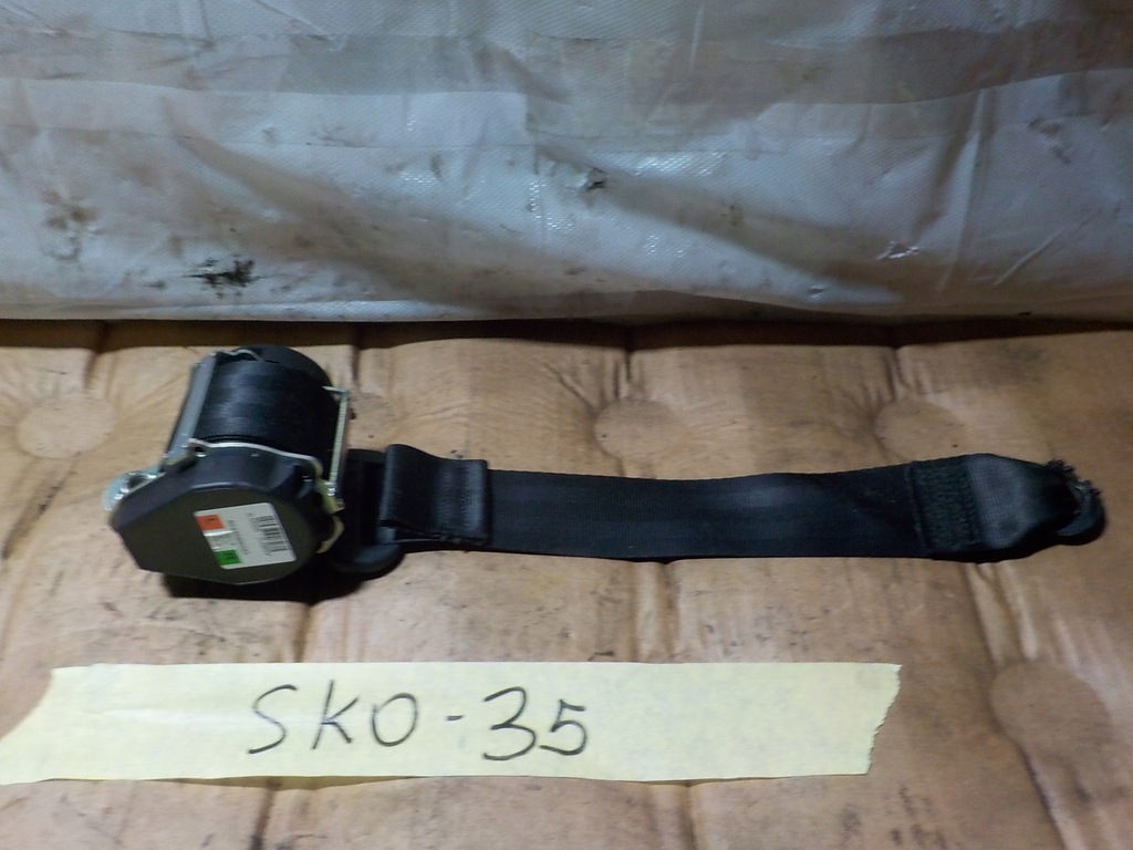 фото №4, Skoda rapid 1.6 tdi 2016r pas безпеки правий задня