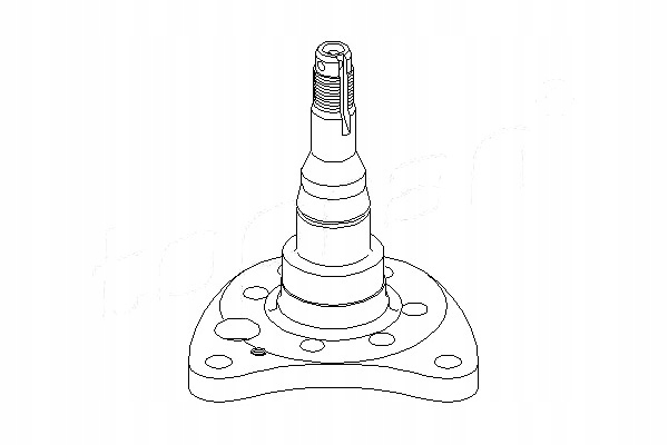 фото №2, Шкворень ступица колеса seat cordoba ibiza ii toledo i vw