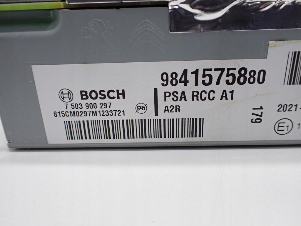 фото №11, Навигация navi радио заводская оригинал 9838129680 peugeot e-208 ii 21r