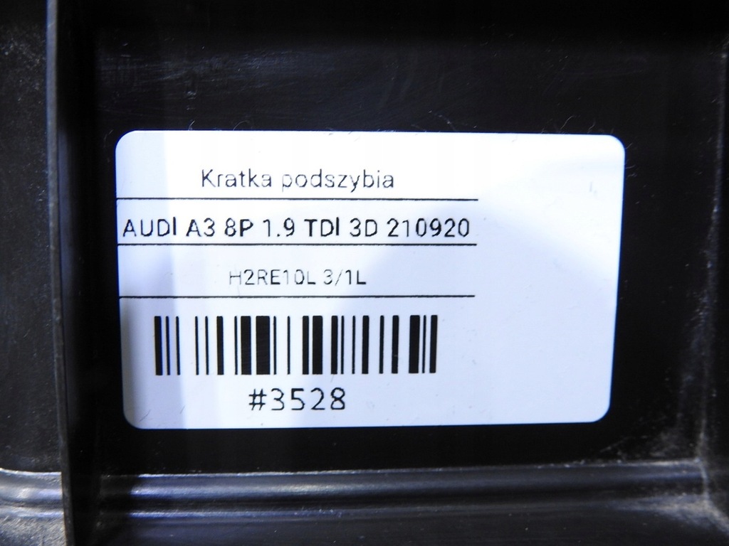 фото №8, Решётка впуск воздуха audi a3 8p lift