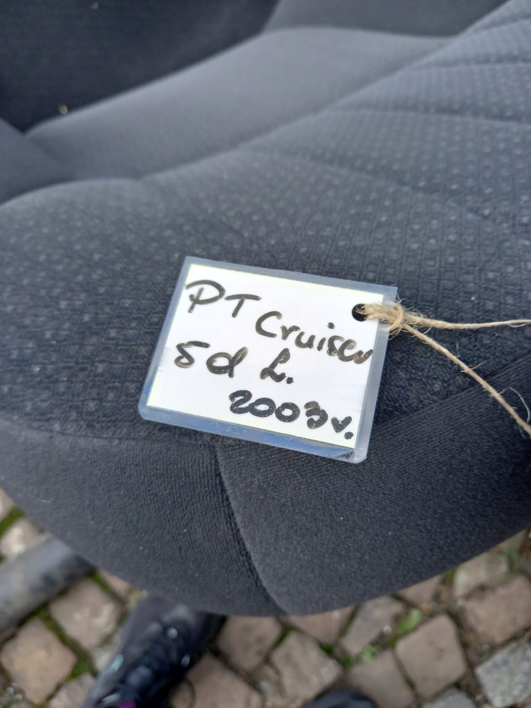 фото №9, Сидіння лівий chrysler pt cruiser 2003r px8 5d