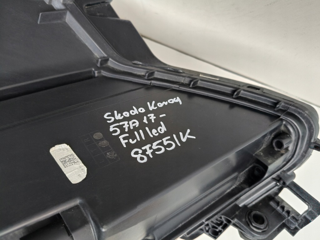 фото №9, Лампа правая фара skoda karoq 57a 17- full led