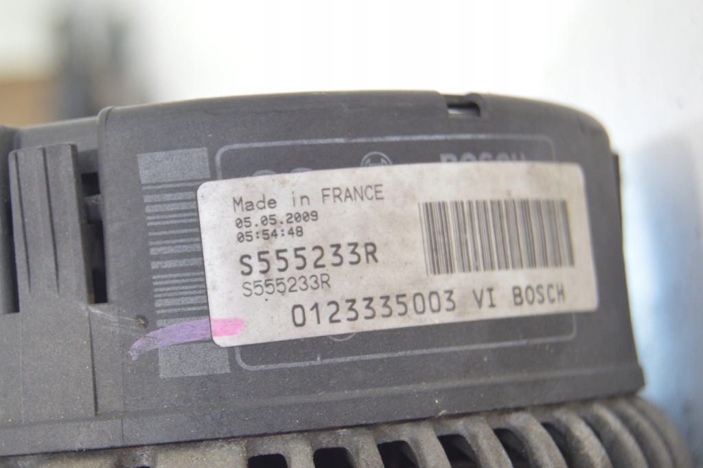 Генератор mercedes w124 e-klasa 2.2 bosch 0123335003 Зі Шроту