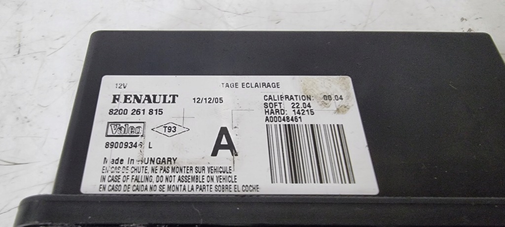 фото №3, Модуль блок керування висоти світла renault laguna ii lift