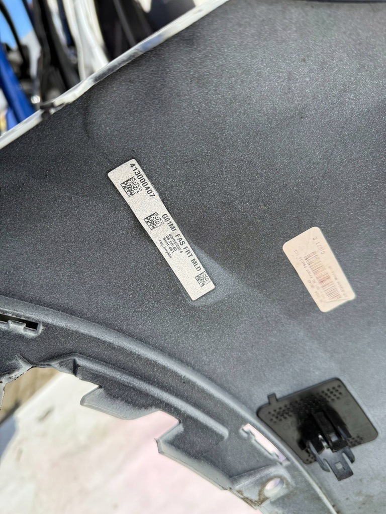 фото №15, Bmw x3 g01 lift lci бампер перед передній 8081055 решітка заглушка