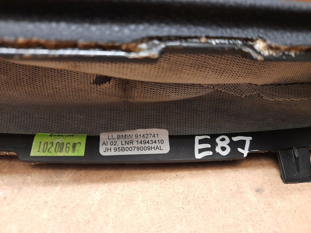 Bmw e87 рестайлинг  e81 чехол кожа с тормоза ручного оригинал bmw 9142741 с Разборки