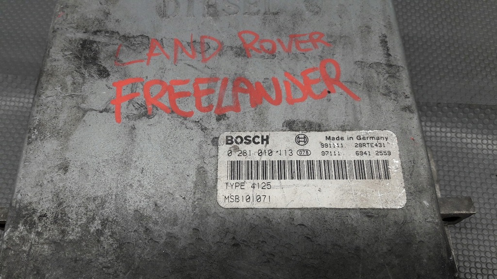 фото №2, 0281010113 блок управления двигателя land rover freelander