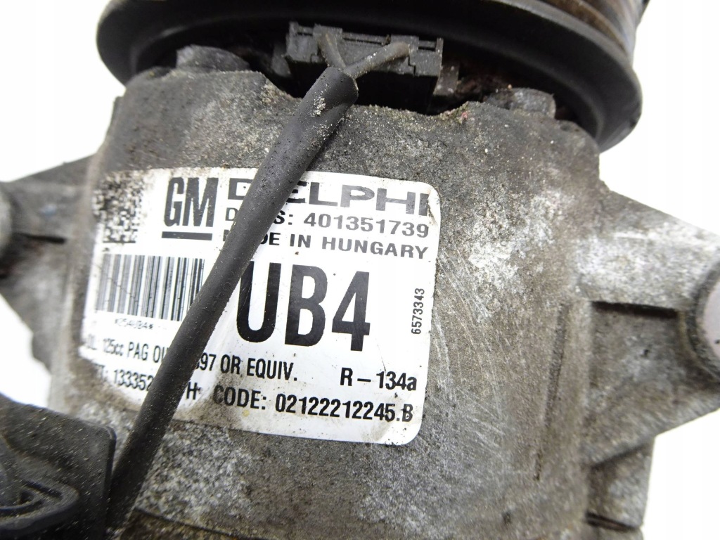 фото №7, Компресор кондиціонера opel zafira c 1.8 бензин