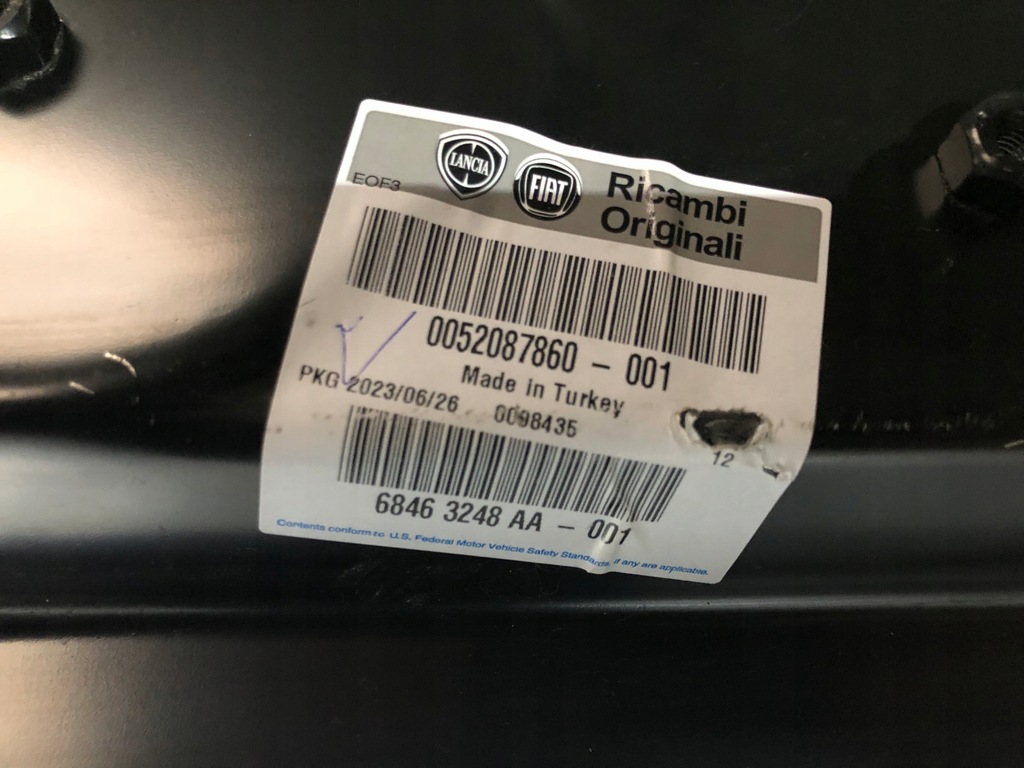 фото №7, Fiat doblo iii 10- обшивка задні стіни панель кузов задня