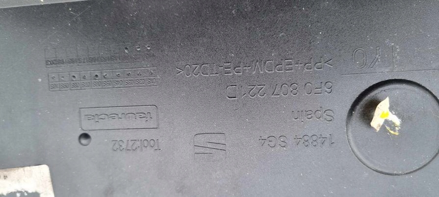 фото №5, Бампер передний перед seat ibiza v 6f0