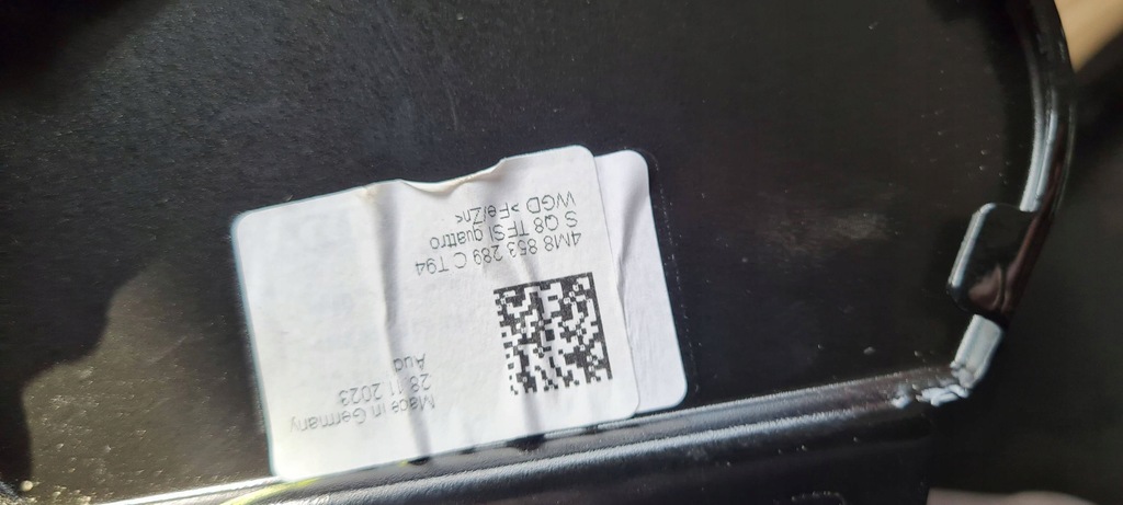 фото №10, Sq8 4m накладка стійка вертикальна b середня надпис sq8 4m8853289c