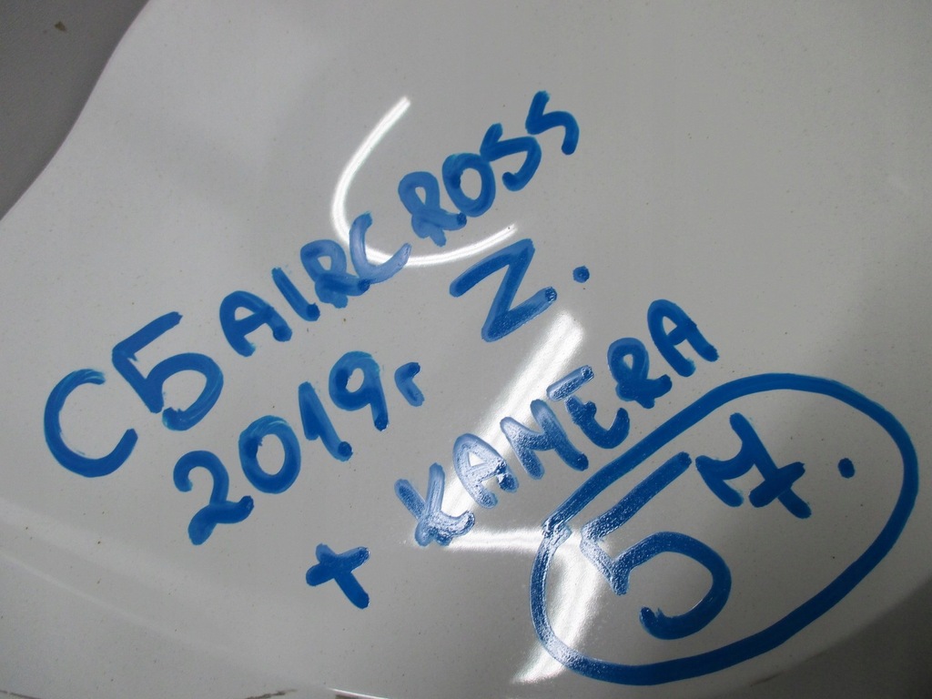 фото №7, Крышка багажника задняя citroen c5 aircross камера