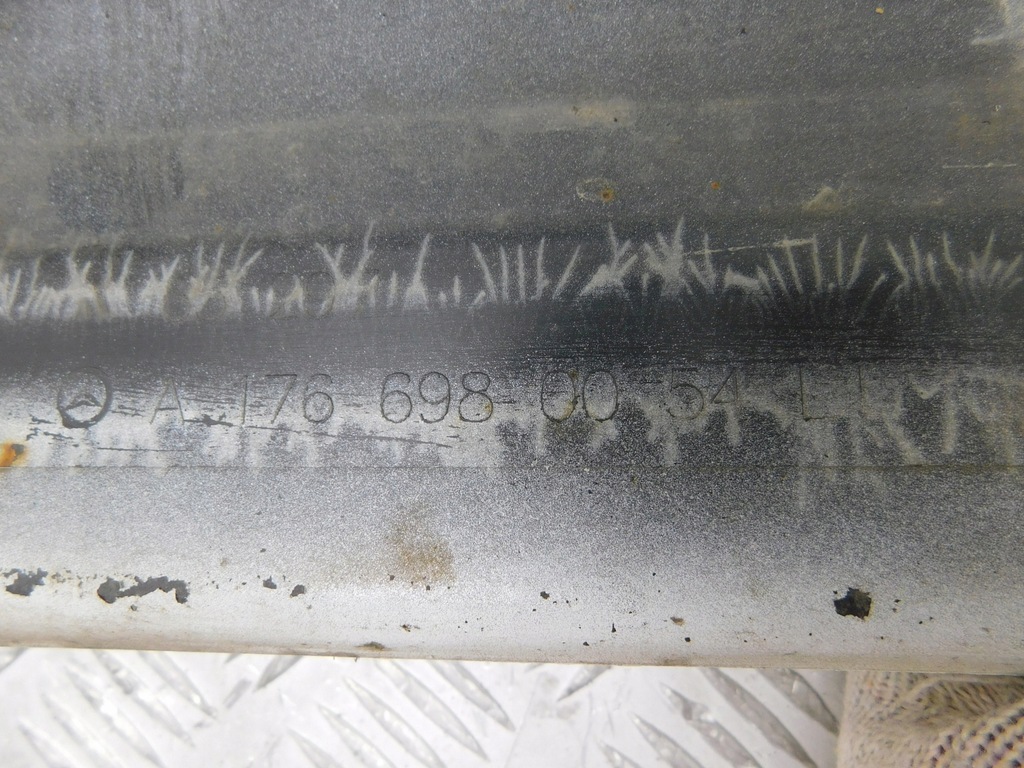 фото №11, Молдинг порог левая a1766980054 - mercedes cla w117 c117 lift amg 45