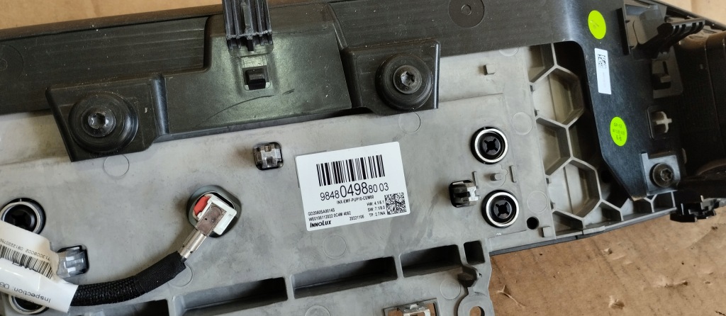 Счетчик дисплей экран lcd opel astra l vi 23r 9848049880 Доставка