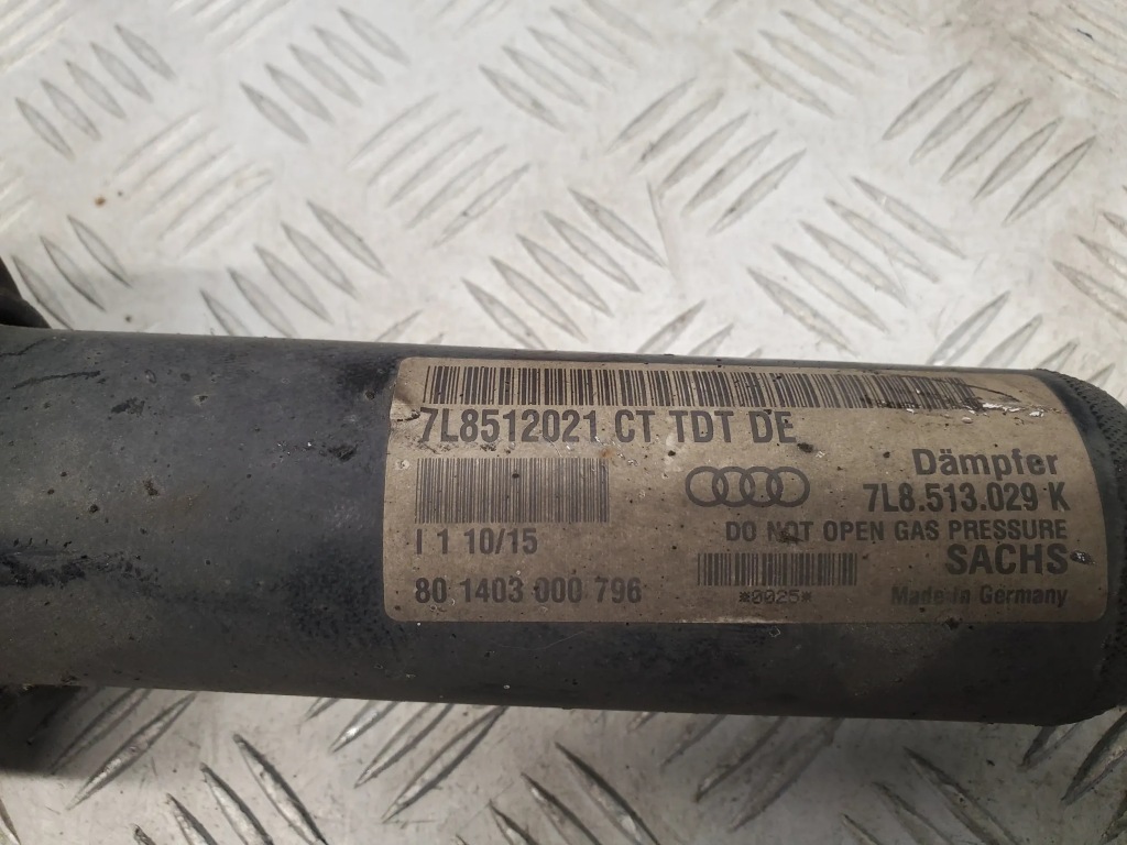 фото №7, Audi q7 4l 2015 задня сторона ліва амортизатор