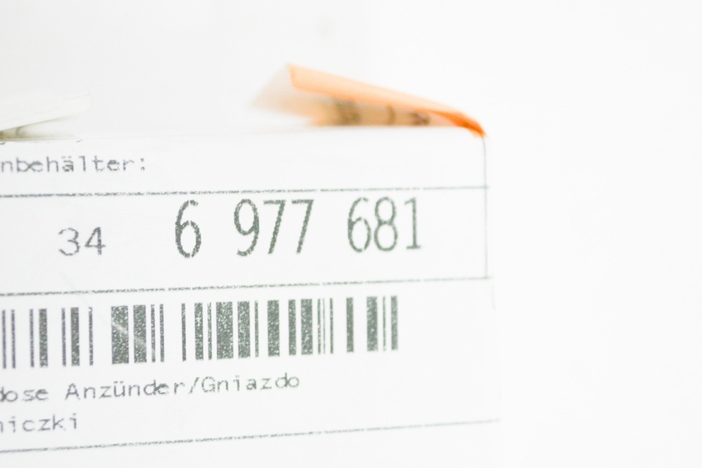 фото №6, Bmw 5 e60 роз'єм прикурювача 61346977681 6977681 nowe оригінальні 2007