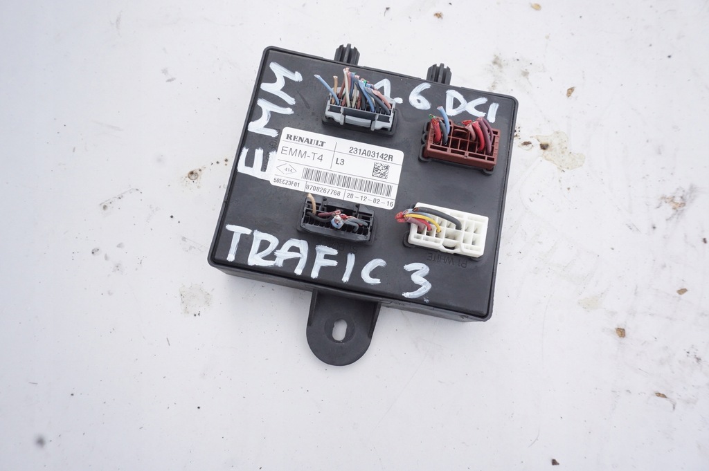 фото №1, Модуль блок управления emm 231a03142r renault trafic 3 iii