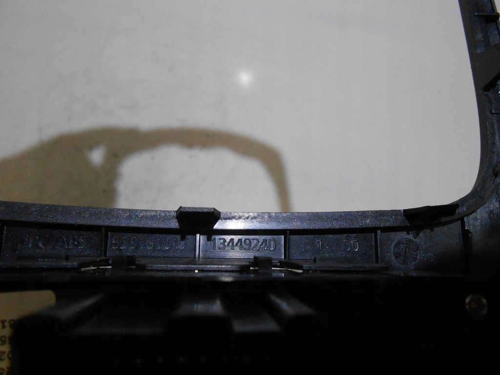 фото №12, Opel astra k рамка домкрата перемикання передач кнопки панель 13449240 39028743