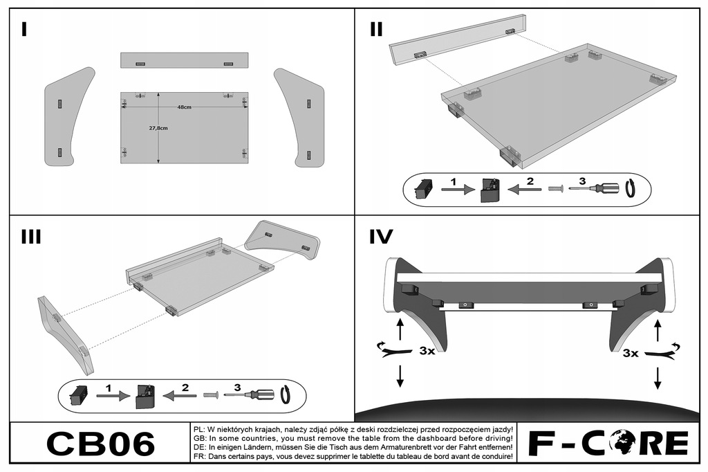 фото №5, Полка tir средняя fiat ducato iii 2006- полка