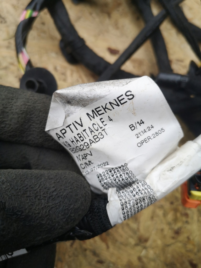 фото №9, Berlingo iv rifter электропроводка кабины электропроводка панели 9822954980