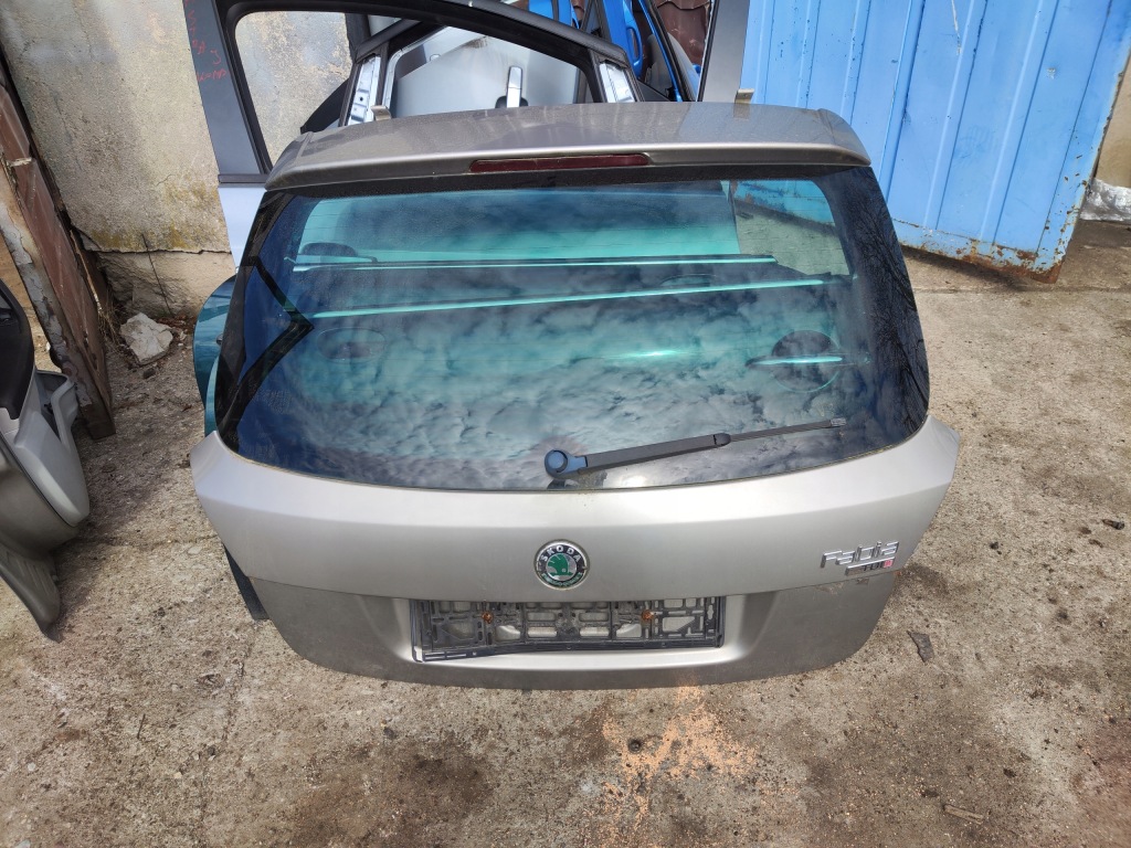 фото №1, Skoda fabia ii крышка багажника задняя задняя с стекло kombi крышка багажника багажника