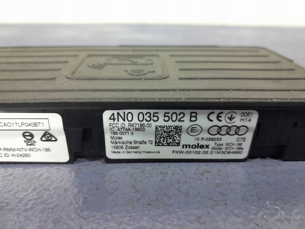 фото №5, Audi q7 ii 4m lift зарядное устройство индукционная 4n0035502b