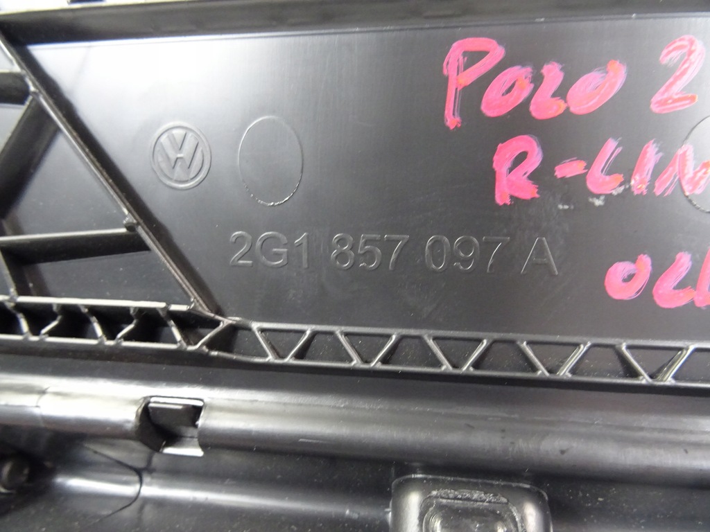 фото №9, Vw polo 2g lift r-line бардачок пасажира консолі панелі 2g1857101a 2g1857097a