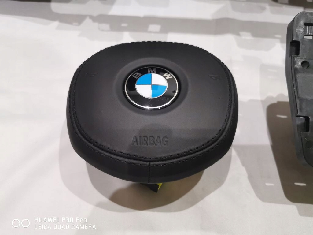 фото №8, Bmw 8 g14 g15 g16 панель приладів приладова консоль + 2 подушка безпеки dół бежевий