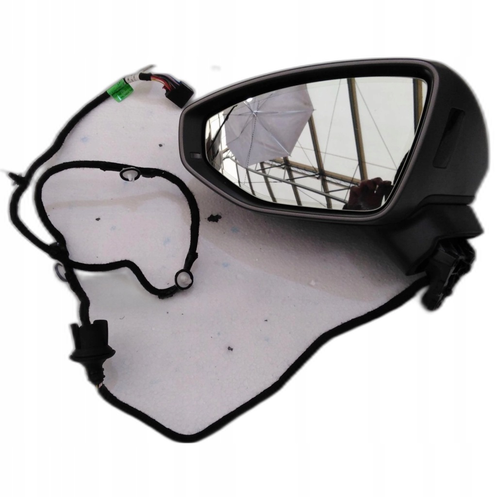 фото №1, Audi rs6 a6 4k c8 дзеркало зовнішнє ліва 15 pin сторона assist фотохромний