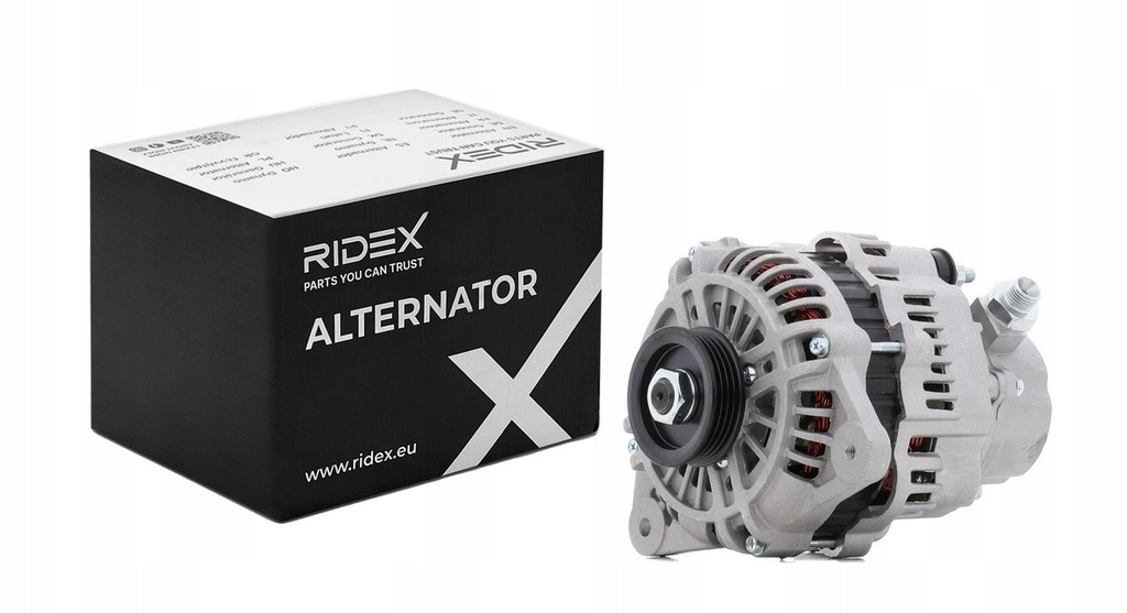 фото №2, Ridex 4g0944 генератор генератор 95a 12v do ford transit mk-5 bus e