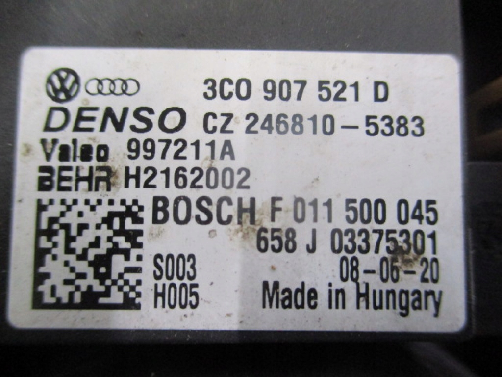 фото №5, Seat altea повітродувка обдув повітря valeo n995749d резистор