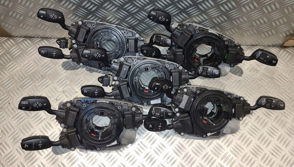 фото №15, Bmw 5 e60 sedan переключатели лента датчик kąta поворота active руль 6962937