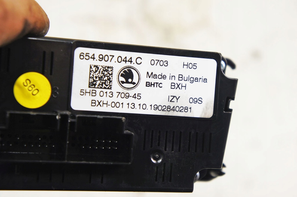 фото №6, Ms225 skoda scala панель кондиціонера 654907044c