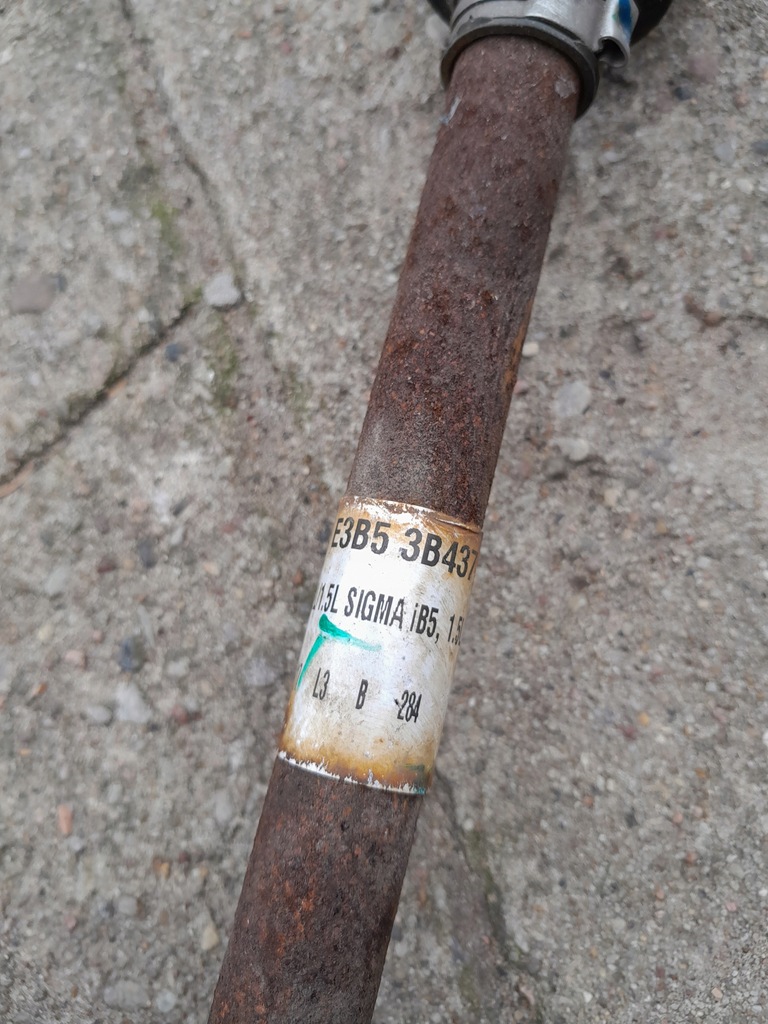 фото №5, Привідний вал лівий перед ford ka plus 1.2 b e3b5-3b437-ca