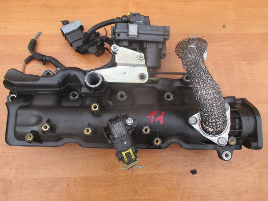 фото №11, Opel insignia astra j zafira c 2.0 cdti колектор всмоктуючий 55571993 кришки lux