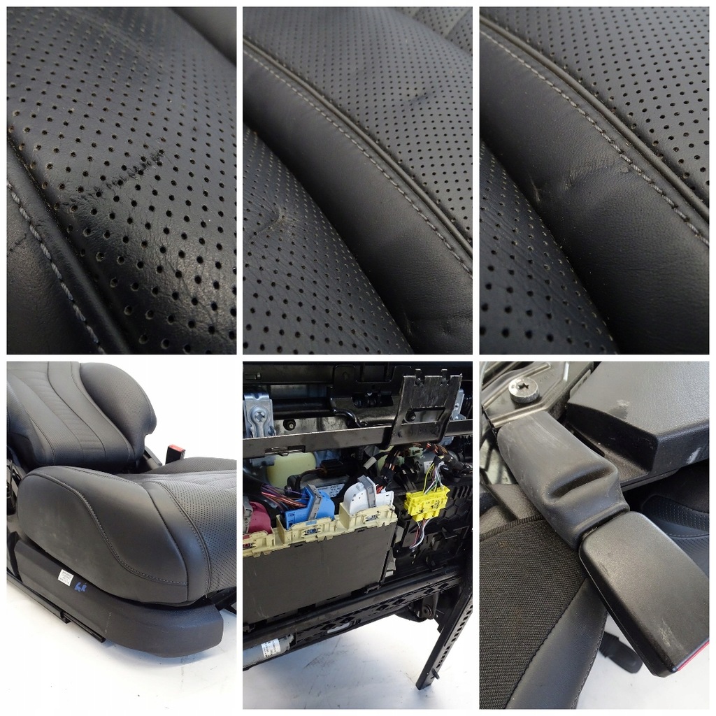 фото №11, Сидіння перед задня комплект правий лівий модулі mercedes s w222 13-