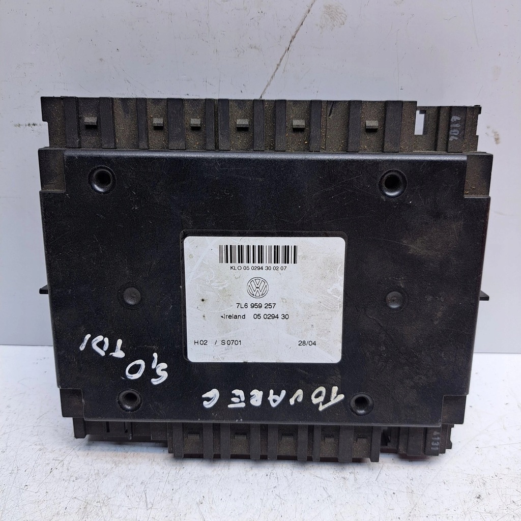 фото №1, Модуль комфорта vw touareg 7l6959257