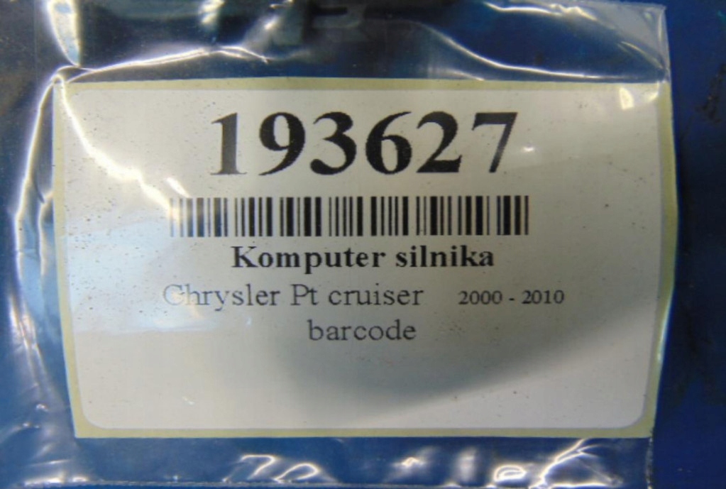 фото №6, Chrysler pt cruiser бортовой компьютер двигателя 2.0 16v