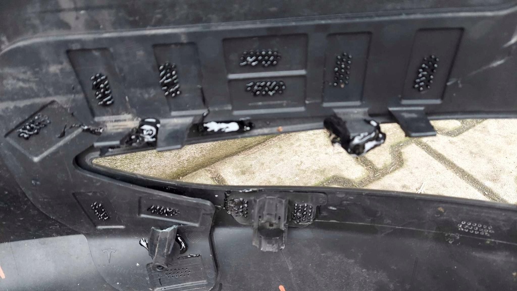 фото №10, Tesla model 3 бампер перед передній 1414