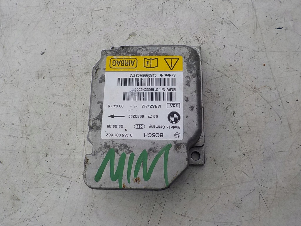 фото №1, Mini r50 r52 r53 датчик подушка безпеки 6933242