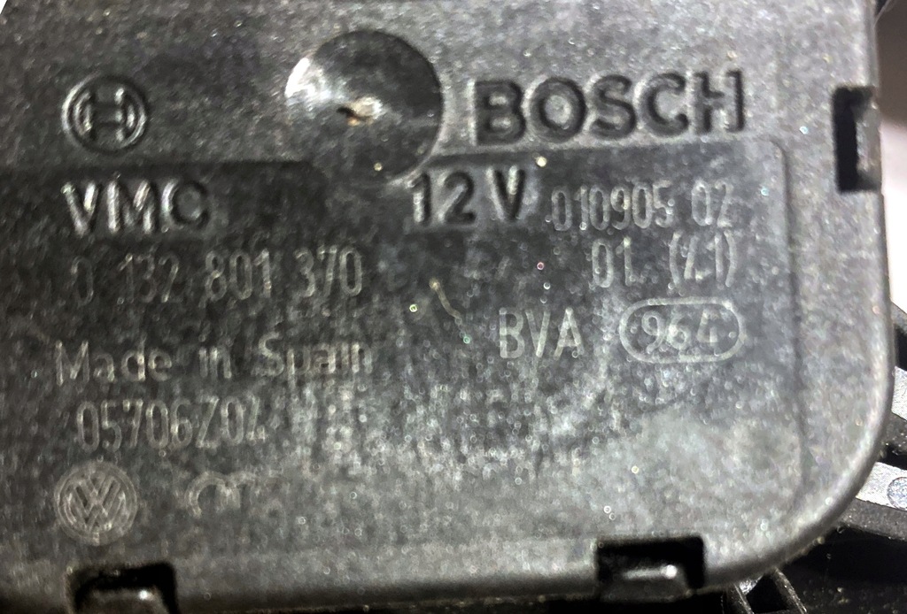 фото №6, Моторчик отопителя, впуск отопителя passat b6 - 0132801370, 3c1819241d