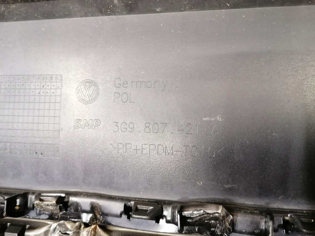 фото №10, Бампер задняя задний vw passat b8 3g9 kombi alltrack 2014-2019r