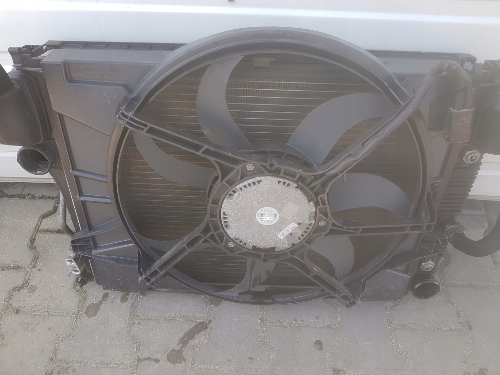 фото №4, Mercedes s klasa w221 5.0 b радіатор вентилятор