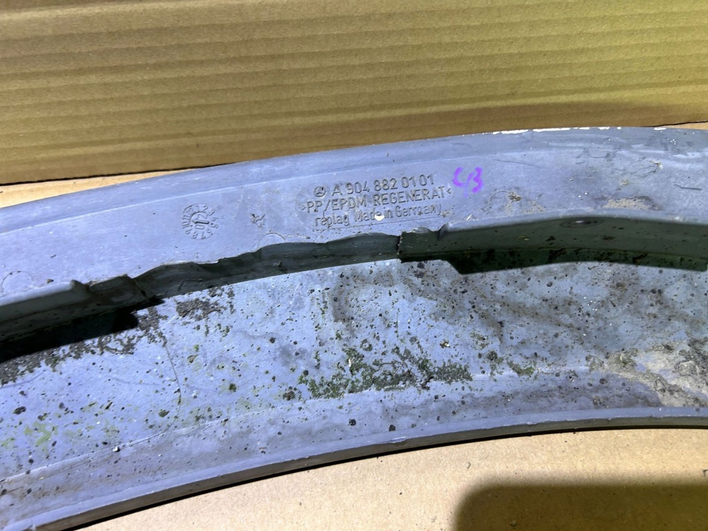 фото №8, Молдинг крила лівий задня mercedes sprinter vw lt a9048820101