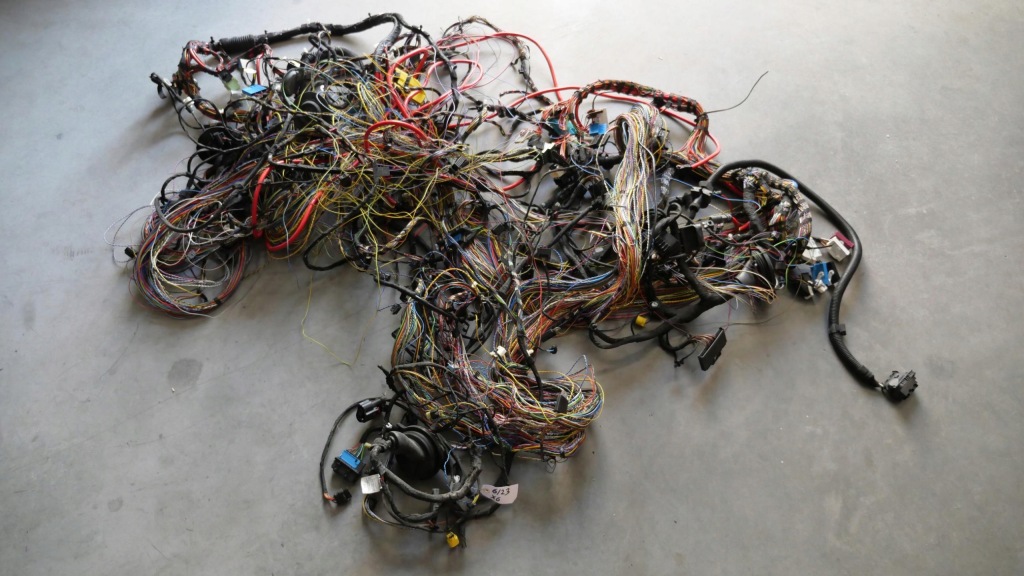 фото №1, Bmw x6 f16 жгут электропроводка электрическая салона автомобиля