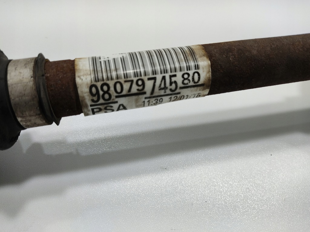 фото №7, Приводной вал левая перед передняя короткий peugeot 208 i 1.2 thp 9807974580 2012-2019